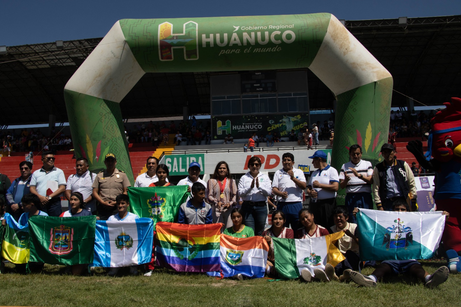 HUÁNUCO INAUGURA LOS JEDPA 2025 CON PRESENCIA DE LAS ONCE PROVINCIAS