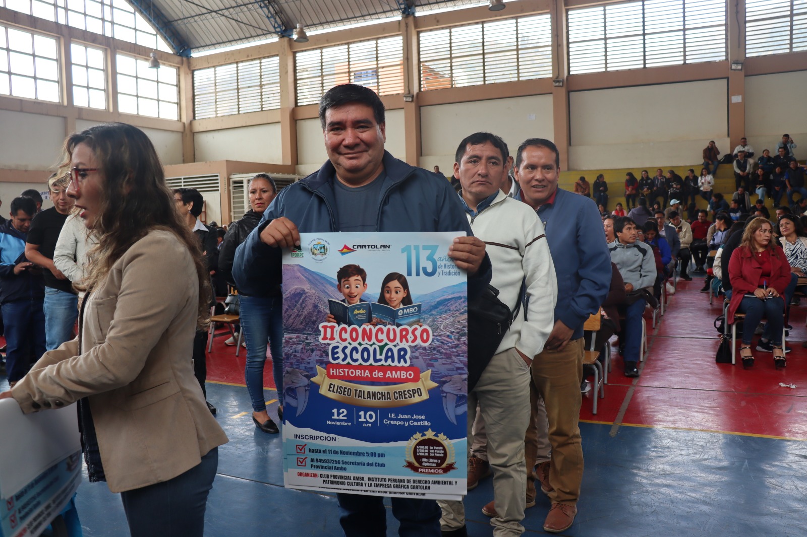 CULMINA EXITOSO SEMINARIO CON PARTICIPACIÓN DE 450 DOCENTES EN AMBO