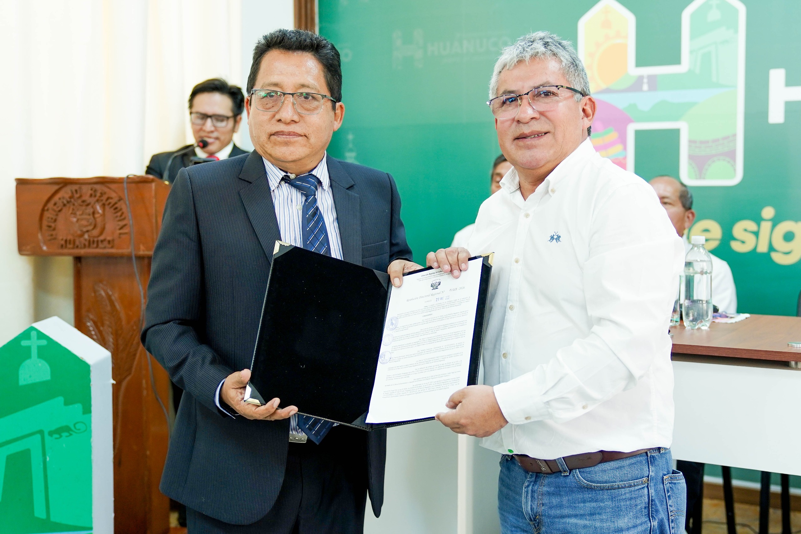 GOBIERNO REGIONAL DE HUÁNUCO OFICIALIZA DESIGNACIÓN DE SEIS DIRECTORES DE UGEL PARA EL PERIODO 2026–2030